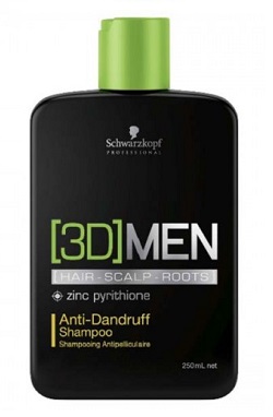 3D Men Anti-Dandruff Sham.