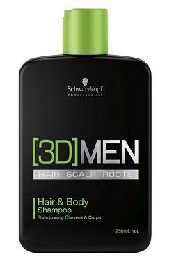 3D Men Hair & Body Sham.